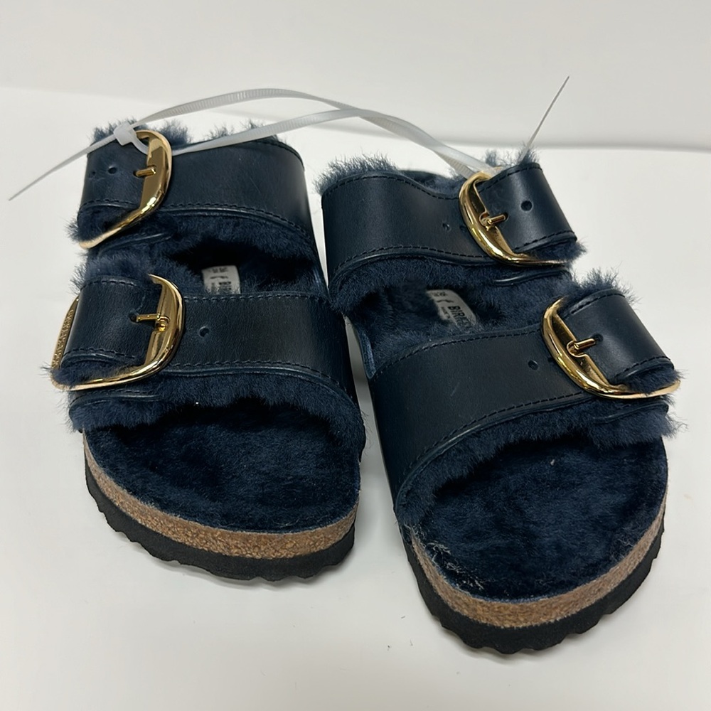 Birkenstock Arizona Big Buckle Shearling Size 36 - Picture 4 of 8